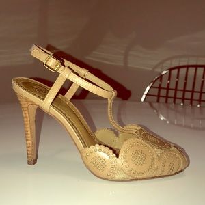 Tory Burch heeled sandals.